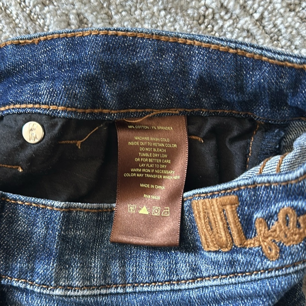 Kut from the Kluth crop denim jeans Size 10 - Picture 8 of 8